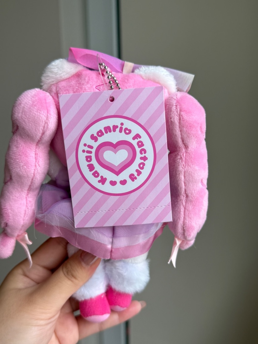 Harajuku Exclusive Hello Kitty Y2K Aesthetic Plush Charm - Picture 3 of 4